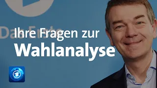 Deine Analyse: Fragen zur Wahl in Sachsen-Anhalt an Jörg Schönenborn | Livestream