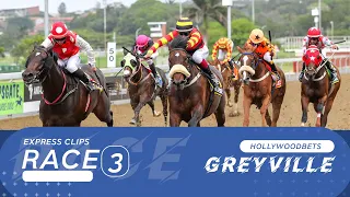 20240522 Hollywoodbets Greyville Race 3 won by LE PREMIERE