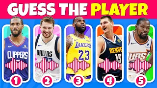 Guess the NBA Player by Their Voice🎙️| Basketball Voice Quiz 🔊🏀