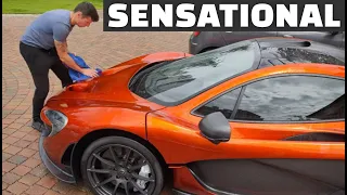 Mclaren P1 Gets a Maintenance Wash - Auto Detailing