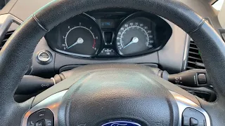 Ford ecosport service light reset.