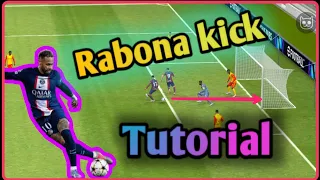 Rabona kick tutorial 💥⚡ Best Dribbler of efootball 2024