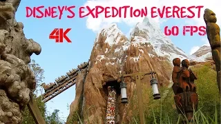 Expedition Everest front seat on-ride 4K @60fps Disney's Animal Kingdom | Disney's Land Orlando