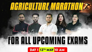 Agriculture Marathon Class #1 For KRIBHCO, MP RAEO, UPCATET, IBPS AFO, NABARD | Agriculture Adda247