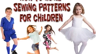 Quickest Way ever of making any pattern for children's clothes