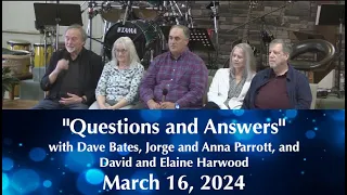 Questions and Answers: Session 6 from The Father's Gift Seminar March 16, 2024