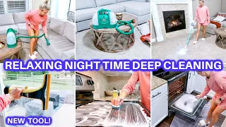 🌙NIGHT TIME DEEP CLEAN WITH ME | AFTER DARK SPEED CLEANING MOTIVATION | HOMEMAKER | JAMIE'S JOURNEY