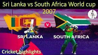2007 Cricket World Cup - South Africa vs Sri Lanka ( Malinga 4 Wickets in 4 Balls)