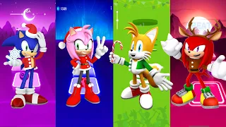 Sonic Holiday Special(SugarCrash! Bemax) x Amy(Dance Monkey) x Tails(Ievan) x Knuckles(Sea Shanty)