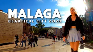 Malaga City Spain Beautiful City New Year Update January 2023 Costa del Sol | Andalucía [4K]