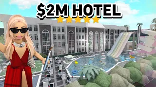 DECORATING MY $2M HOTEL IN BLOXBURG