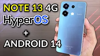 HyperOS + Android 14 Chegou ao REDMI NOTE 13 4G