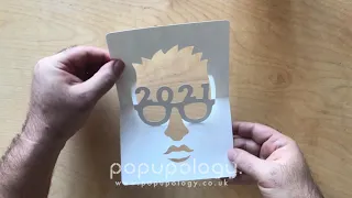 GLASSES 2021 POPUP CARD TUTORIAL
