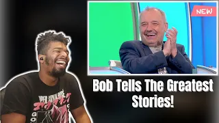 AMERICAN REACTS TO Is Bob Mortimer a qualified dog masseur? - Would I Lie to You?