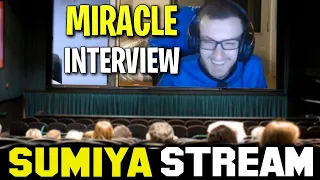 SUMIYA watching MIRACLE Interview | Sumiya Invoker Stream Moment #1687