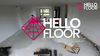 Hebeta Charente pvc visgraat vloer leggen | Hello Floor | How to install herringbone Pvc floor #7