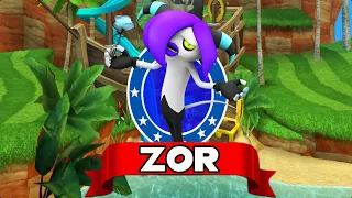 Sonic Dash - ZOR New Character from Sonic Lost World Mod - All Characters Unlocked