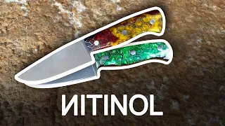 Making A Nitinol Knife. Part 2: Finishing The Knives!