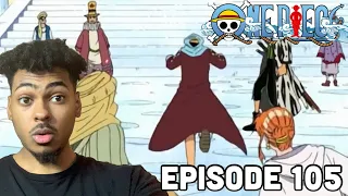 TOUCHED DOWN IN RAINBASE | One Piece Episode 105 REACTION