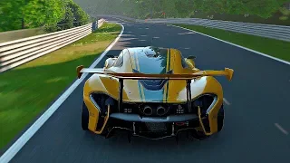 Gran Turismo Sport - Gameplay McLaren P1 GTR @ Nurburgring Nordschleife [1080p 60fps]