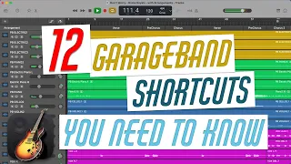 12 GarageBand Shortcuts you NEED to know
