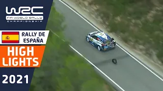 WRC Highlights Day 2 Morning : RallyRACC Catalunya - Rally de España 2021