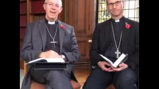 The Archbishop of Canterbury and Bishop Philip North; Bible Study