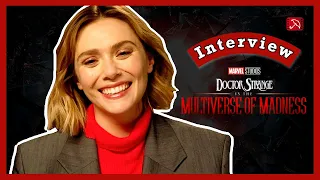 Elizabeth Olsen DOCTOR STRANGE IN THE MULTIVERSE OF MADNESS interview Part 2 (2022)