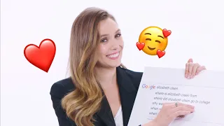 ELIZABETH OLSEN BEING ADORABLE