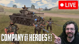 First Company of Heroes 3 (CoH3) YouTube Live Stream!