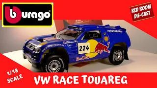 VW Race Touareg (Dakar Rally) - By BBURAGO - [Showcase 1/18]