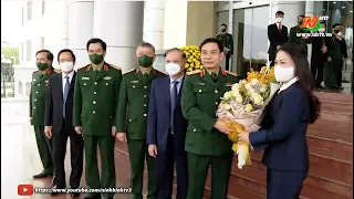 Bộ trưởng Bộ Quốc phòng thăm và làm việc với tỉnh Ninh Bình
