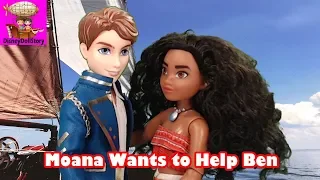 Moana Wants to Help Ben - Part 9 - Moana and Descendants Series Disney