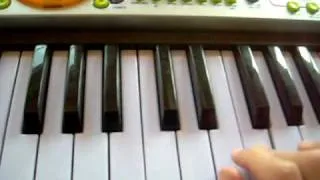 how to play   sonic  his world on piano