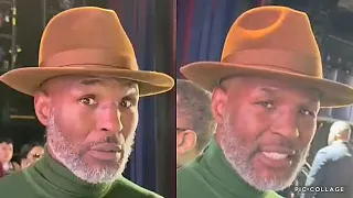 BERNARD HOPKINS TALKS GERVONTA VS RYAN GARCIA FIGHT & C