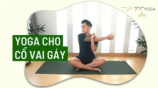Yoga Trị Liệu Đau Cổ Vai Gáy, Thoái Hóa Đốt Sống | Nguyên Yoga