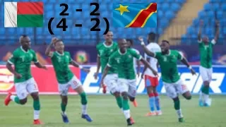 Madagascar vs DRC 2 - 2 (4-2) 01.07.2019 - All goals and highlights * CAN 2019