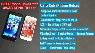 Cara Cek iPhone Bekas