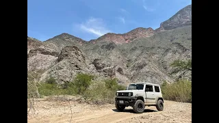 Canyons of the Sierra Gorda with the Jimny