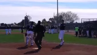 Shohei Ohtani Batting (February 4th, 2016)