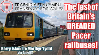 The last of Britain's DREADED Pacer Railbuses!