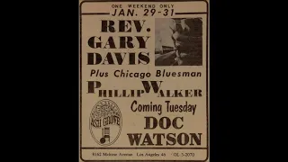 Reverend Gary Davis - Ash Grove, Los Angeles, CA, January 29, 1971