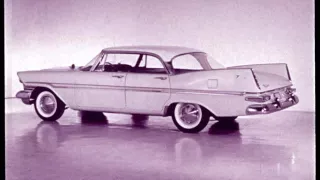 1959 Plymouth Vehicle Line Dealer Promo Film - Exterior Styling of the '59 Plymouth