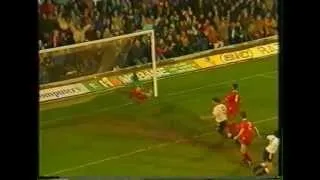 1990 - Derby 2 Forest 1 - Dean Saunders Goal - BBC Radio Derby Commentary