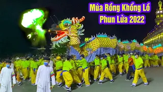 Múa Lân Phun Lửa Tết 2022 / Múa Rồng Nhang Khổng Lồ / Múa Kỳ Lân Lân Long Mã Tây Ninh