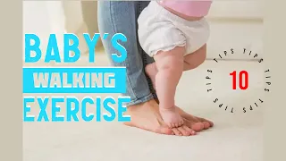 10 Easy #exercises that help your baby to walk - For more information read the description