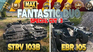 Strv 103B: Fantastic duo [special cut #3] - World of Tanks