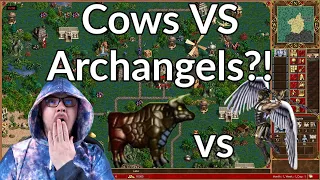 Cows Versus Archangels?! || Heroes 3 Fortress Gameplay | Jebus Cross | Alex_The_Magician