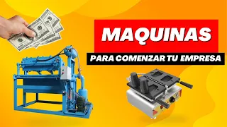 7 FANTÁSTICAS MÁQUINAS para COMENZAR TU PROPIA EMPRESA💲💲💲