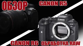 ОБЗОР CANON R5+RF 50MM 1.2 И CANON R6+RF 85MM 1.2 , а также обработка RAW с этих камер в PHOTOSHOP